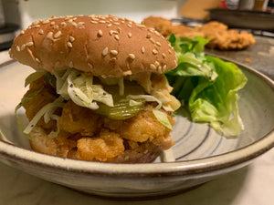 Oyster Mushroom Po’ Boy